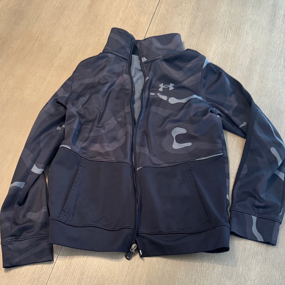 Under Armour Dark Camouflage Zip-Up Jacket